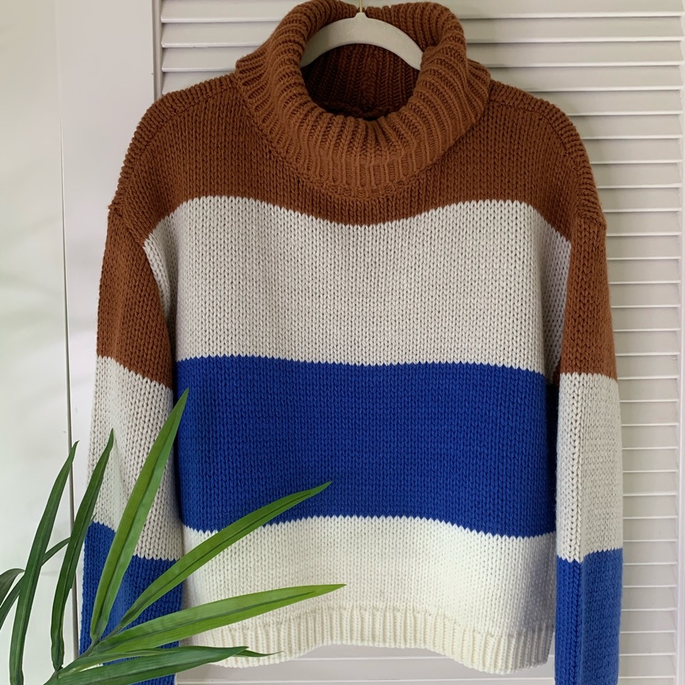 Colorblock Sweater